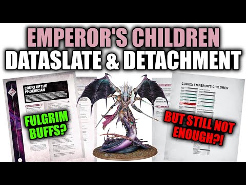 NEW BALANCE DATASLATE! Emperor's Children Rules - Are They Any Good?! | Warhammer 40k 10th Edition
