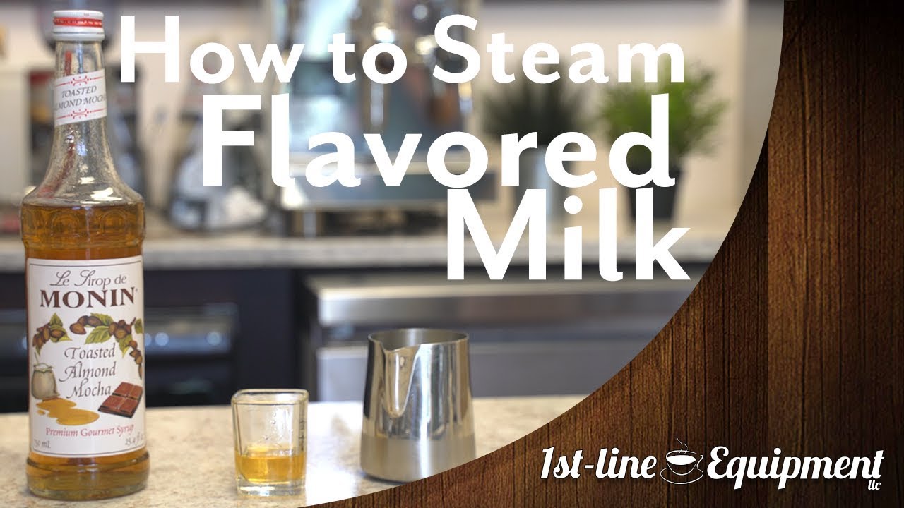 How To: Steam Flavored Milk