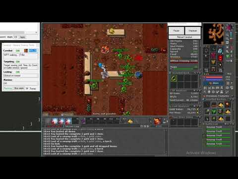 OldBot Tibia bot - Distance attack mode [BETA]