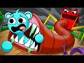 HAUNTED By The SPRUNKI SLIDE EATER Cartoon Animation