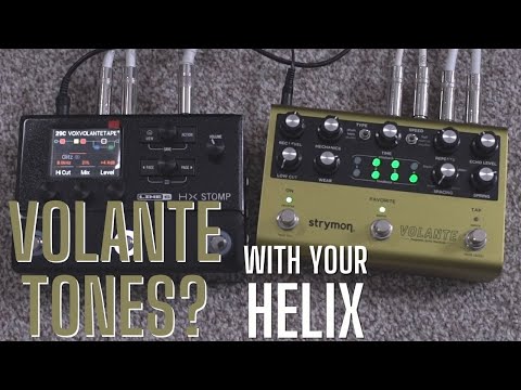 Strymon Volante - Great Tape Delay - Can the Helix get close?