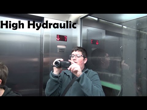 Epic High Hydraulic Thyssenkrupp Elevator at the Boush Street Garage in Norfolk, VA