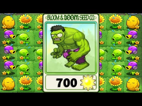 Plants vs Zombies 3 Online Mod 100% ZOMBIE HULK vs Team Plants Fight! WIN The Game!