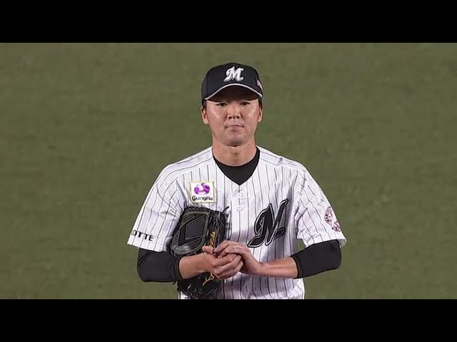 【2回表】マリーンズ・渡邉が緊張の本拠地初登板でプロ初奪三振!! 2018/5/17 M-Bs