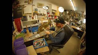 Painting a smallmouth bass: Part 13