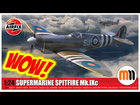 Super Spitfire - Unboxing the Amazing Airfix 1/24th Supermarine Spitfire Mk IXc