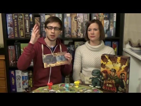 Würfel Reviews: Kings of Air and Steam (Blender segment) - Ilja and Alina