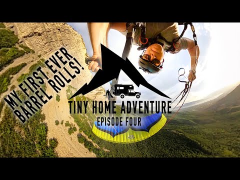 Tiny Home Adventure S3E:4 - BARREL ROLLING A SPEEDWING AND CLIMBING IN BIG COTTONWOOD CANYON