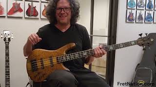 Video thumbnail for Fret Nation: Spector NS-2 Chestnut JJ 9v HAZ TONE! by Fret Nation