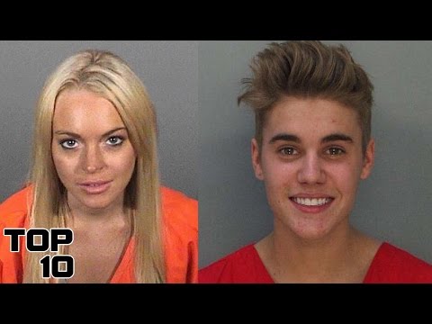 Top 10 Shocking Celebrity Mug Shots