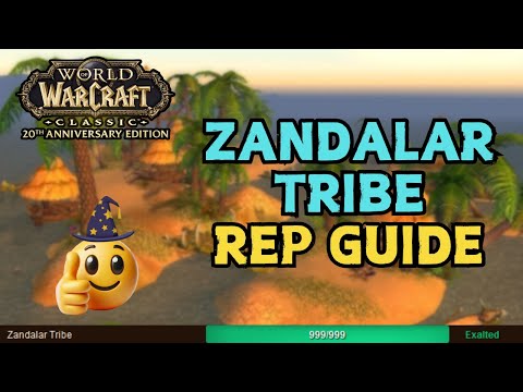 Get Exalted FAST!! Phase 4 ZG Enchants + Zandalar Tribe Rep Guide | WoW Classic Anniversary