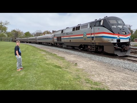 TRAIN TRACKERS # 28 -  AMTRAK TRAINS
