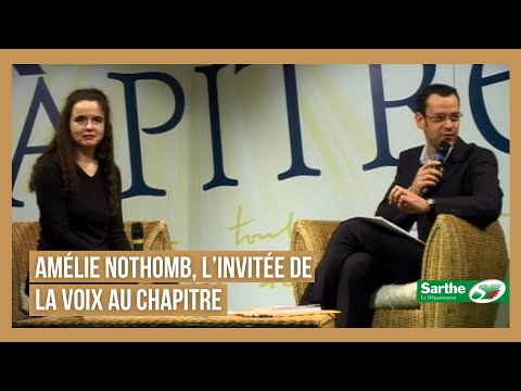 Amélie Nothomb, l'invitée de la Voix au Chapitre