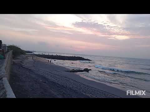 Manju Aunty Vlogs-4 A Sunrise at Vivekananda Kendra Beach, Kanyakumari on 14th March 2021😁