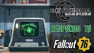 FALLOUT 76: Bethesda Game Studios Dev Responds To Online Rumors/Leaks!