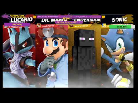 mabelssb/Armadilo [Dr Mario/Lucario] vs Ant/Salem [Sonic/Enderman] Double Dragon Grand Finals