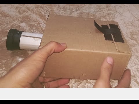 how to make a smartphone  projector