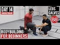 | DAY 14 | Beginners LEGS & CALVES Gym Workout! (Hindi / Punjabi)