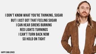 DANGEROUS - DAVID GUETTA FEAT SAM MARTIN (Lyrics)