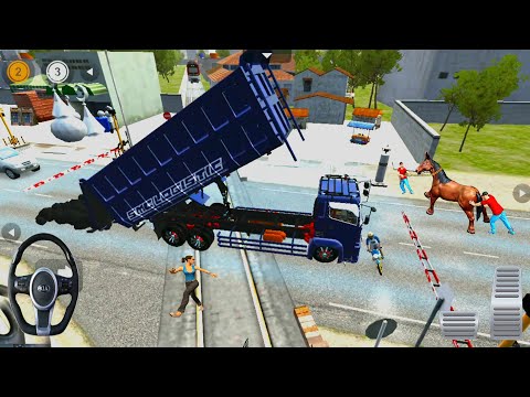 Bus Simulator Indonesia Bussid Hino C9 Hydraulic Dump Truck - Android Gameplay #11