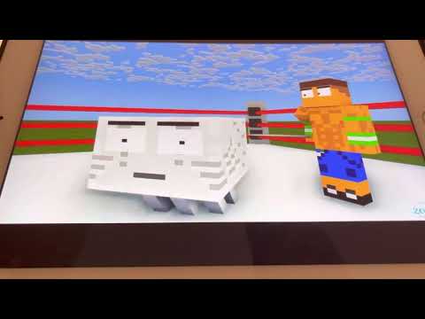 Funny Minecraft Monster School WWE