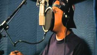 Jay-Z recording vocals for &quot;Jigga What / Faint&quot; (Collision Course)