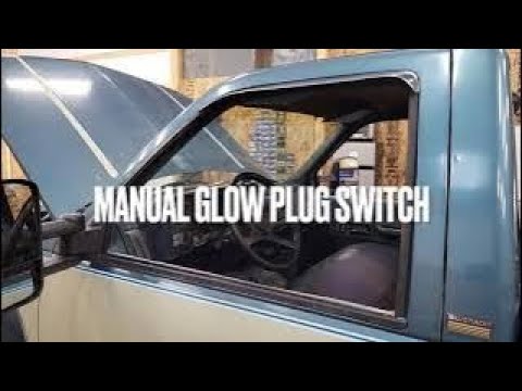 How to Wire a Momentary Toggle Switch and Solenoid to Control Glow Plugs in a 6.5 Diesel
