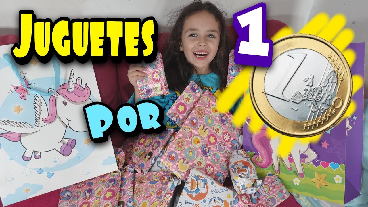 REGALOS POR MENOS DE 1 EURO !! Zarola kids Juguetes 1€