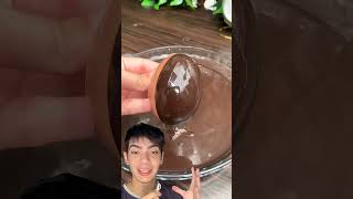 Faça um ovo de Páscoa perfeito em casa com truque simples  Delícia fácil de fazer! #dicasrápida