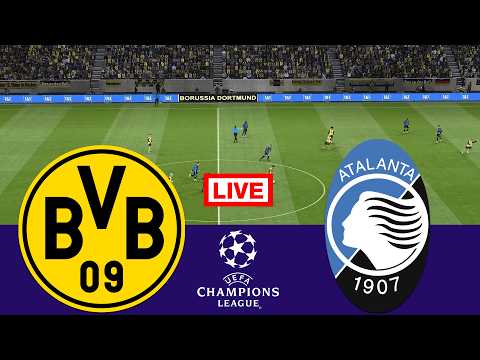 🔴 LIVE : Dortmund gegen Atalanta | Champions League 2025/26 | Vollständiges Spiel-Streaming