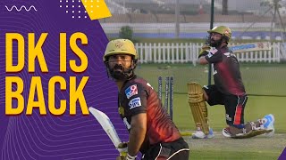 Dinesh Karthik | First Practice Session | KKR 2021