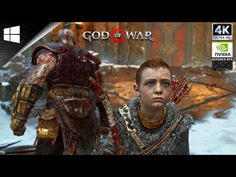 GOD OF WAR Gameplay Walkthrough Part 6  [4K 60FPS UHD]