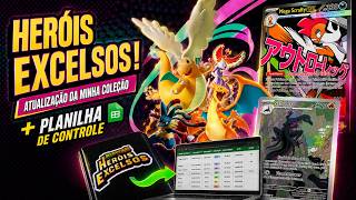 HERÓIS EXCELSOS!  Atualização da Minha Coleção + Planilha de Controle!