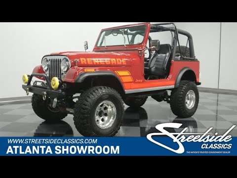 1986 Jeep CJ7 (CC-1645282) for sale in Lithia Springs, Georgia