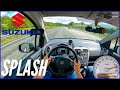 2014 Suzuki Splash 1.0 - POV Autobahn Top Speed Drive