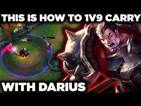 How to 1v9 Carry with Darius | High Elo Darius Gameplay with Commentary | Build, Runes, Laning +More