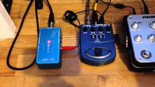 Video thumbnail for Behringer GDI-21 & JOYO JDI-01 Stereo Direct Recording by James Low