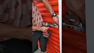 Is drilling out a circular lock at U-haul