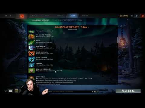 Patch First Impressions: 7.26a Patch notes