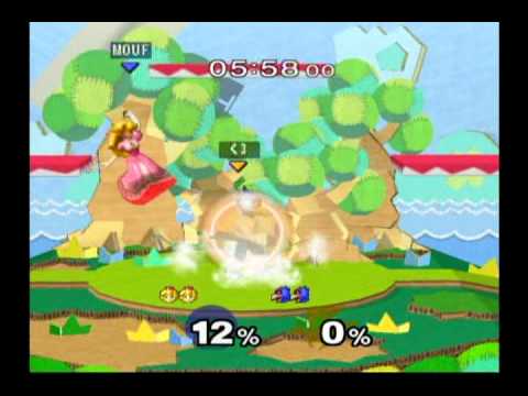 Man Cave Smashfest - Singles Winners Bracket: JakeXIII(Falco) vs. Mouf(Peach) Part 1