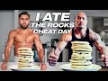 I ATE THE ROCK'S CHEAT DAY MEALS *challenge*