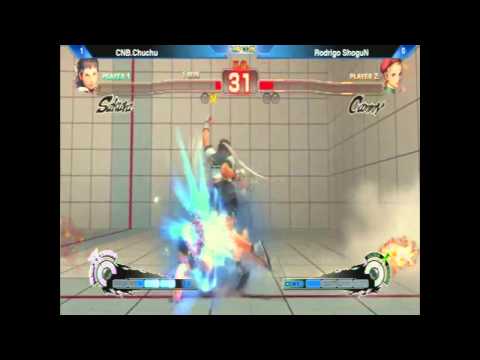 REVOX - CNB.Chuchu (Sakura) VS Rodrigo ShoguN (Cammy) - Road To EVO - SSF4 AE