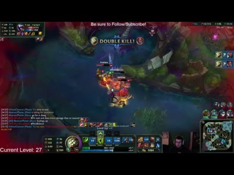 Master Yi 1v5 Penta ft. Sterak's Gage | #LeagueOfLegends (Pre-Season 6)