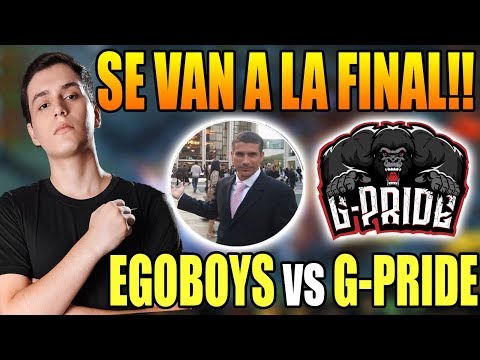 G-PRIDE vs EGOBOYS - SE VAN A LA GRAN FINAL!!! - EPICENTER MAJOR SA 2019