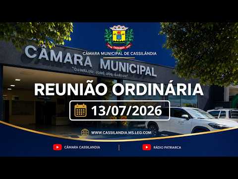Reunião Ordinária do dia 13/07/2025 às 8h.