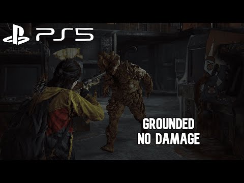 The Last of Us 2 Remastered PS5 Aggressive Grounded Gameplay ( Abby ) | 60FPS