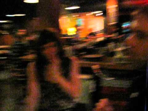 Chris Dee and Brett Underwood sing each other's names