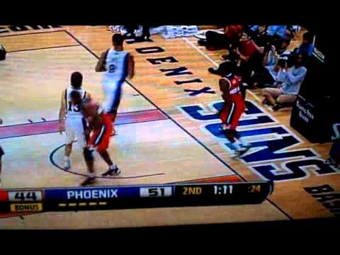 Wizards vs Suns John Wall trips and falls Haha