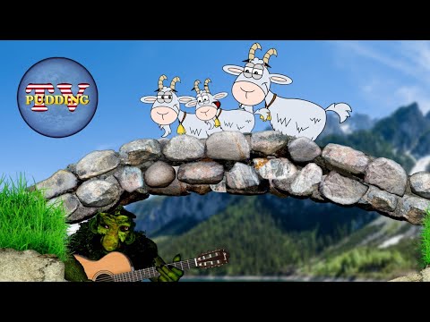 Three Billy Goats Gruff - Children's Songs with Animation