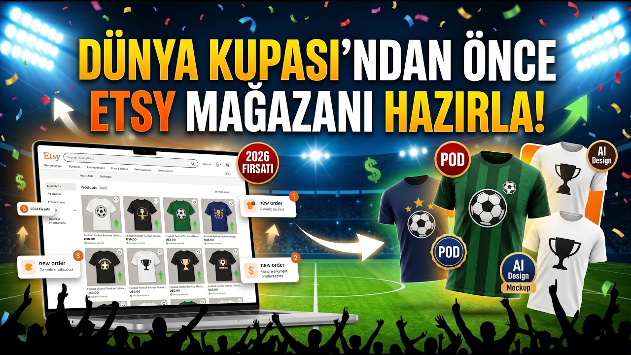 2026 Dünya Kupası’ndan Etsy’de Para Kazanma Fırsatı